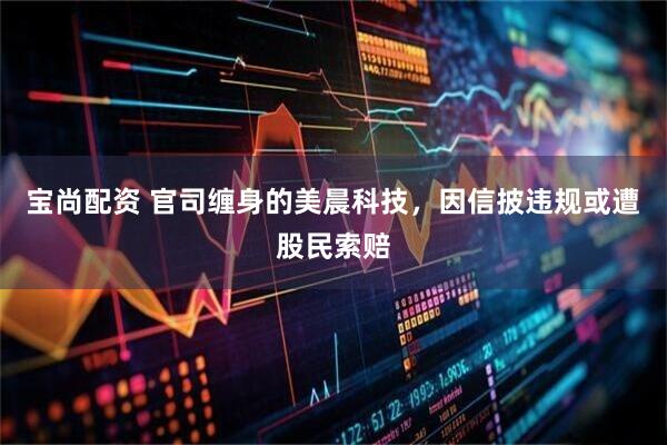 宝尚配资 官司缠身的美晨科技，因信披违规或遭股民索赔