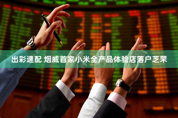 出彩速配 烟威首家小米全产品体验店落户芝罘